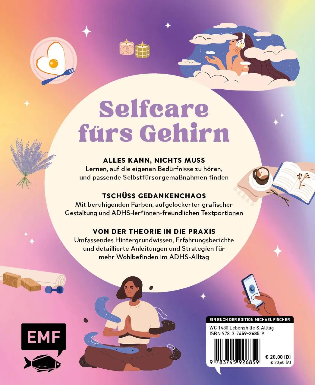 Rückseite: 9783745926859 | Dein ADHS-Wohlfühl-Guide | Laura Vogel | Buch | 192 S. | Deutsch