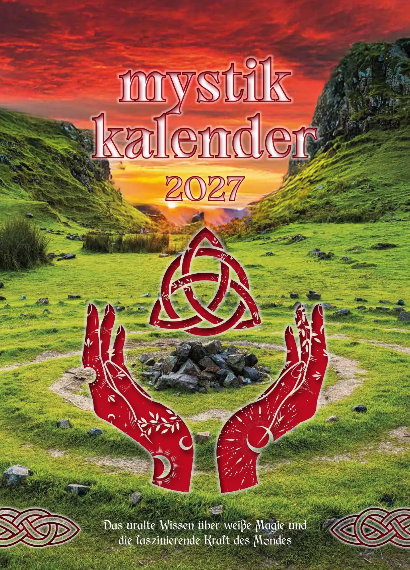 Cover: 9783982606859 | Mystik Kalender 2027 | Die Kraft der Kräuter im Alltag nutzen | Bunz