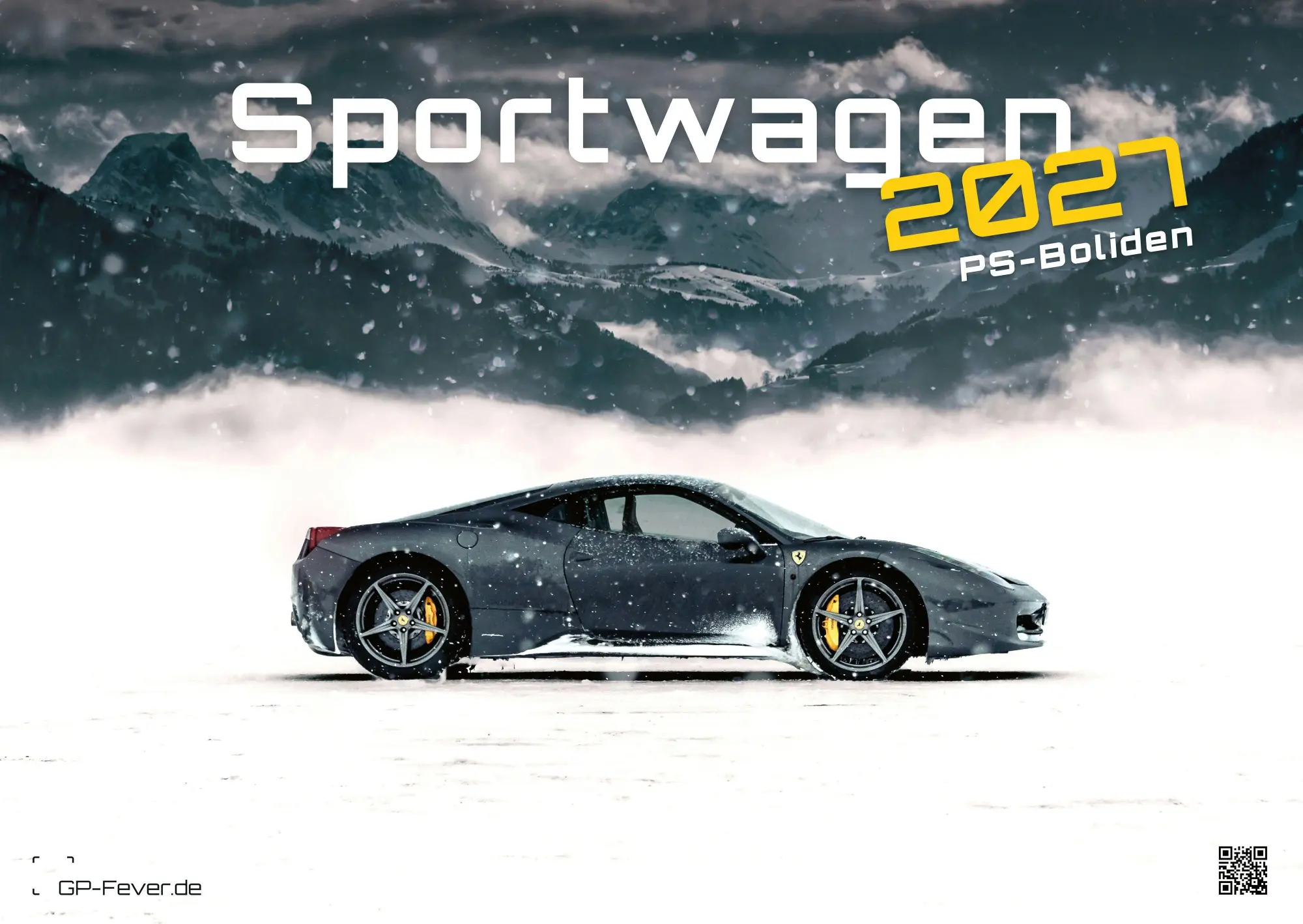Cover: 9783986736859 | Sportwagen - PS-Boliden - 2027 - Kalender DIN A2 | GP-Fever. de | 2027