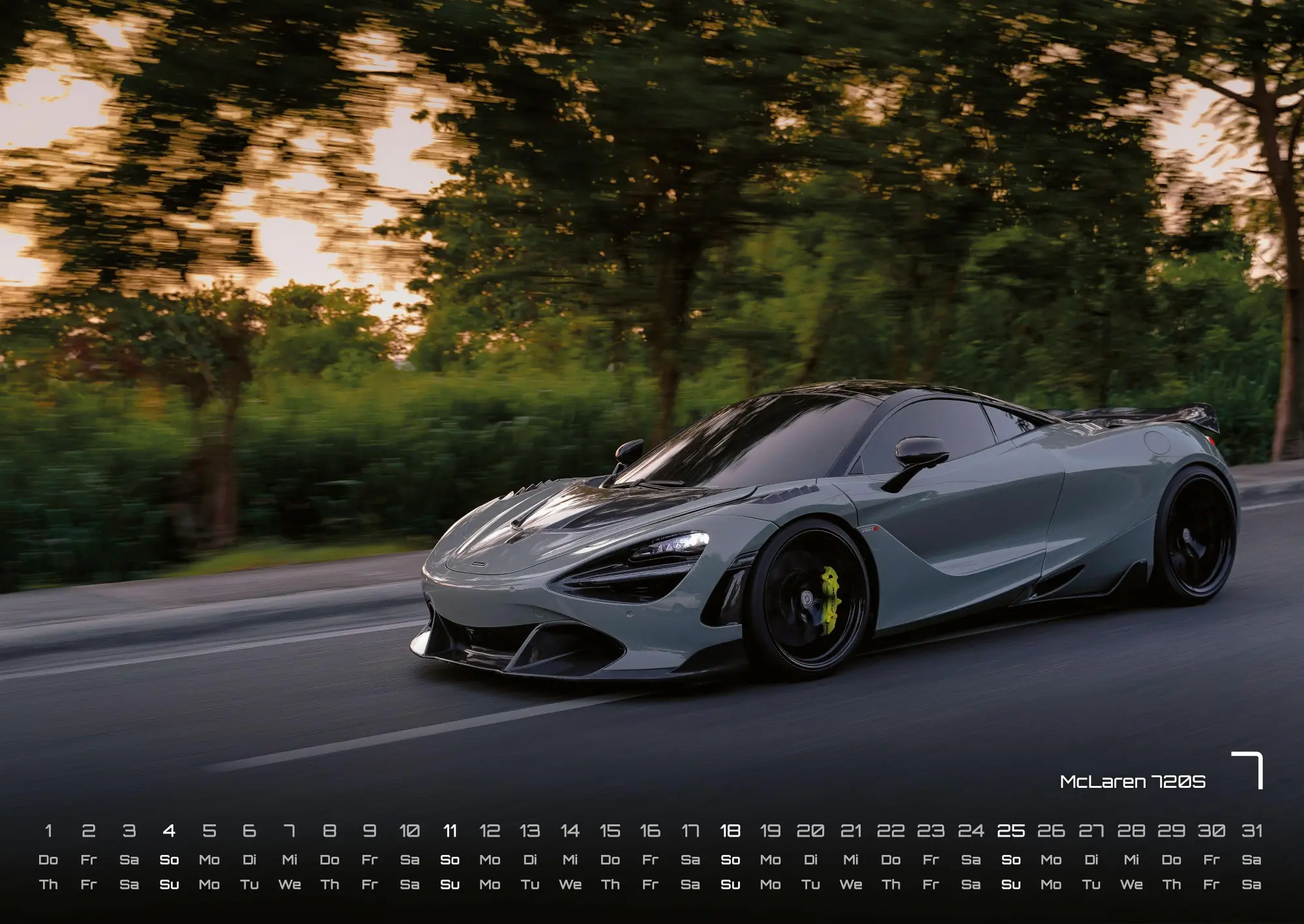 Bild: 9783986736859 | Sportwagen - PS-Boliden - 2027 - Kalender DIN A2 | GP-Fever. de | 2027