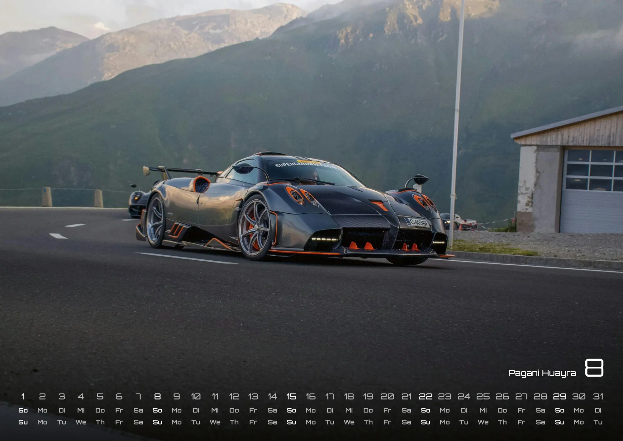 Bild: 9783986736859 | Sportwagen - PS-Boliden - 2027 - Kalender DIN A2 | GP-Fever. de | 2027