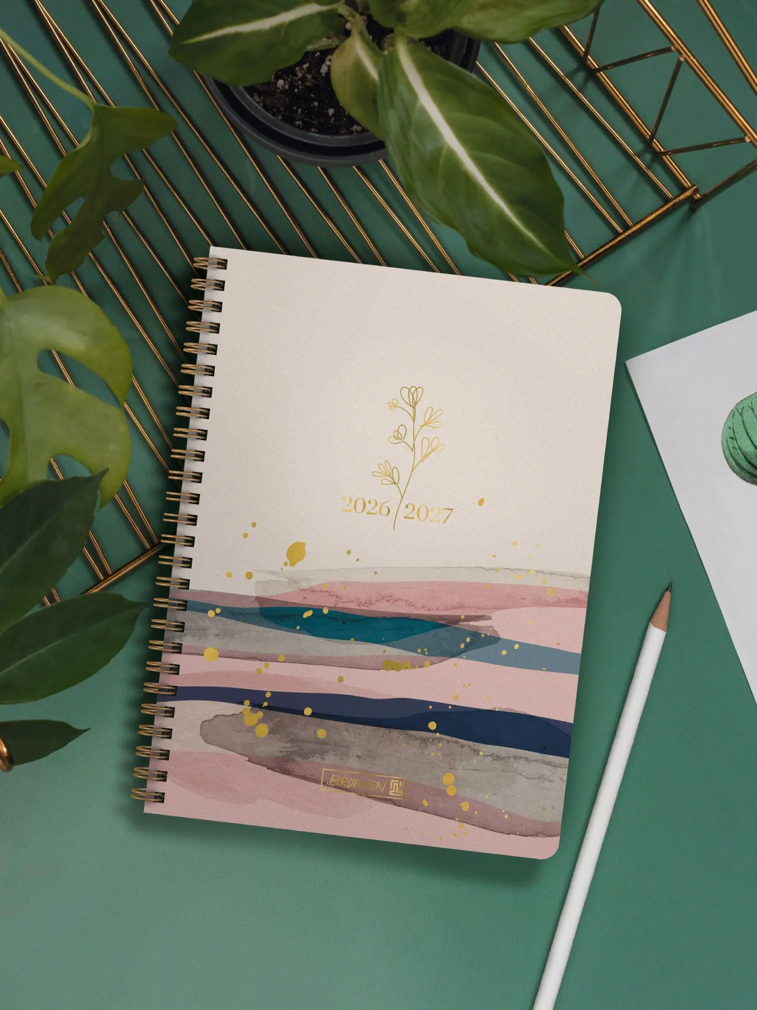 Bild: 4061947156959 | Schülerkalender Style 2026/2027 "Harmony" A5, Kunststoff | Buch | 2027