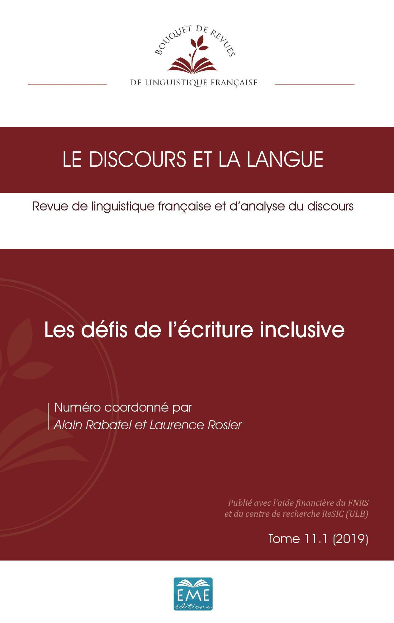 Cover: 9782806636959 | Les défis de l'écriture inclusive | Laurence Rosier | Taschenbuch