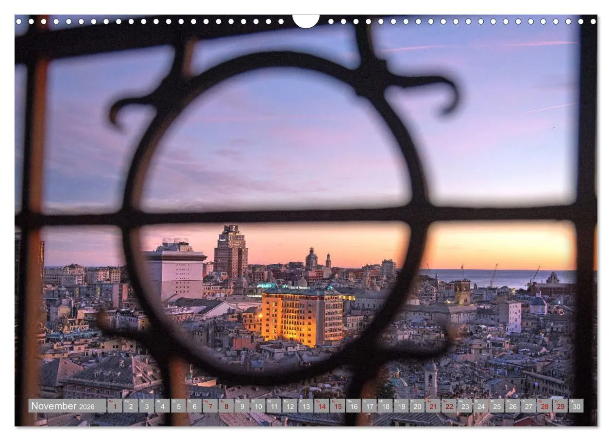 Bild: 9783457516959 | Die zeitlose Schönheit von Genua (Wandkalender 2026 DIN A3 quer),...