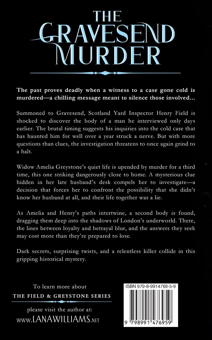 Rückseite: 9798991476959 | The Gravesend Murder | Lana Williams | Taschenbuch | Englisch | 2025