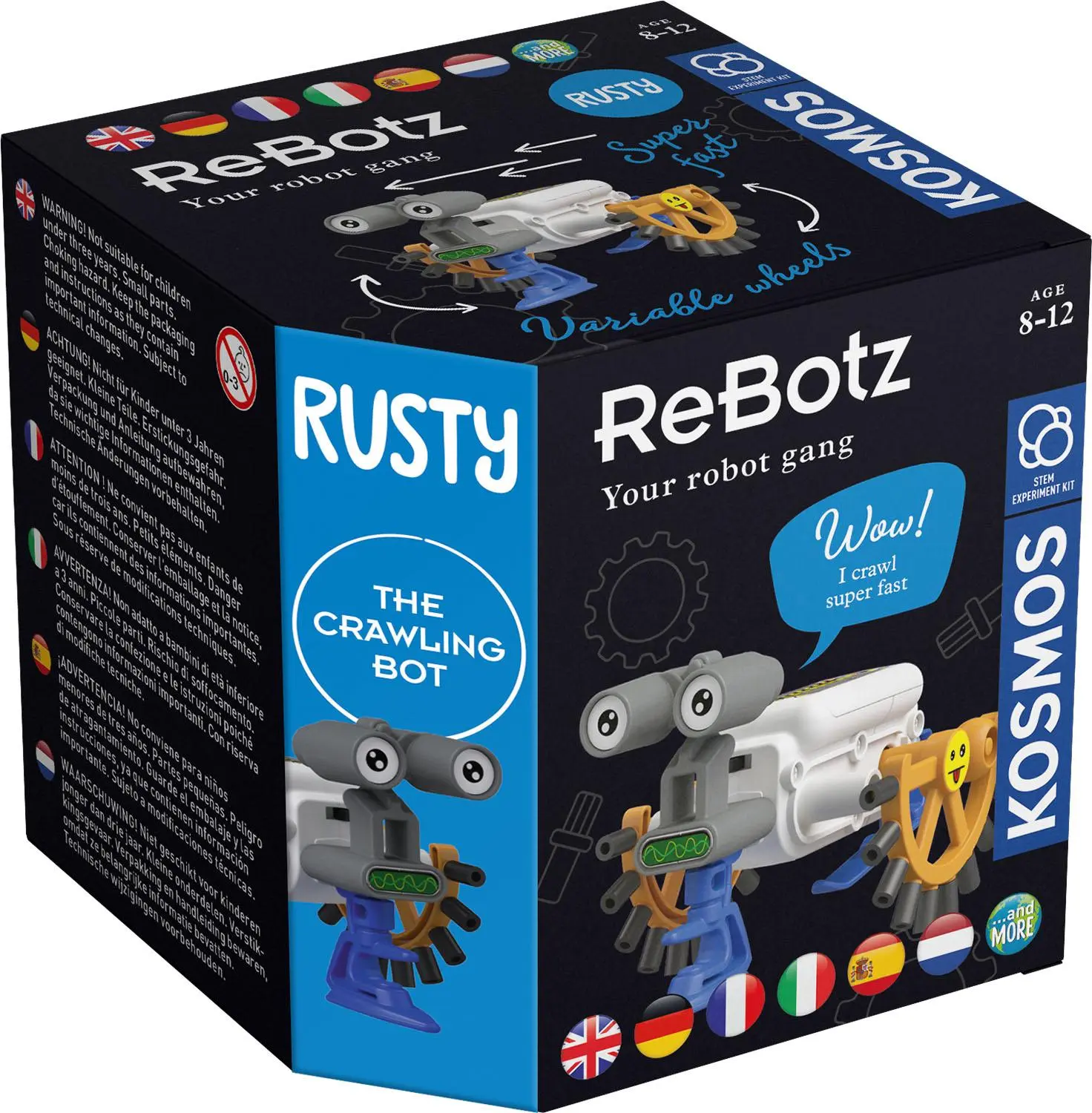 Cover: 4002051617059 | ReBotz - Rusty der Crawling Bot 12L | Experimentierkasten | Spiel