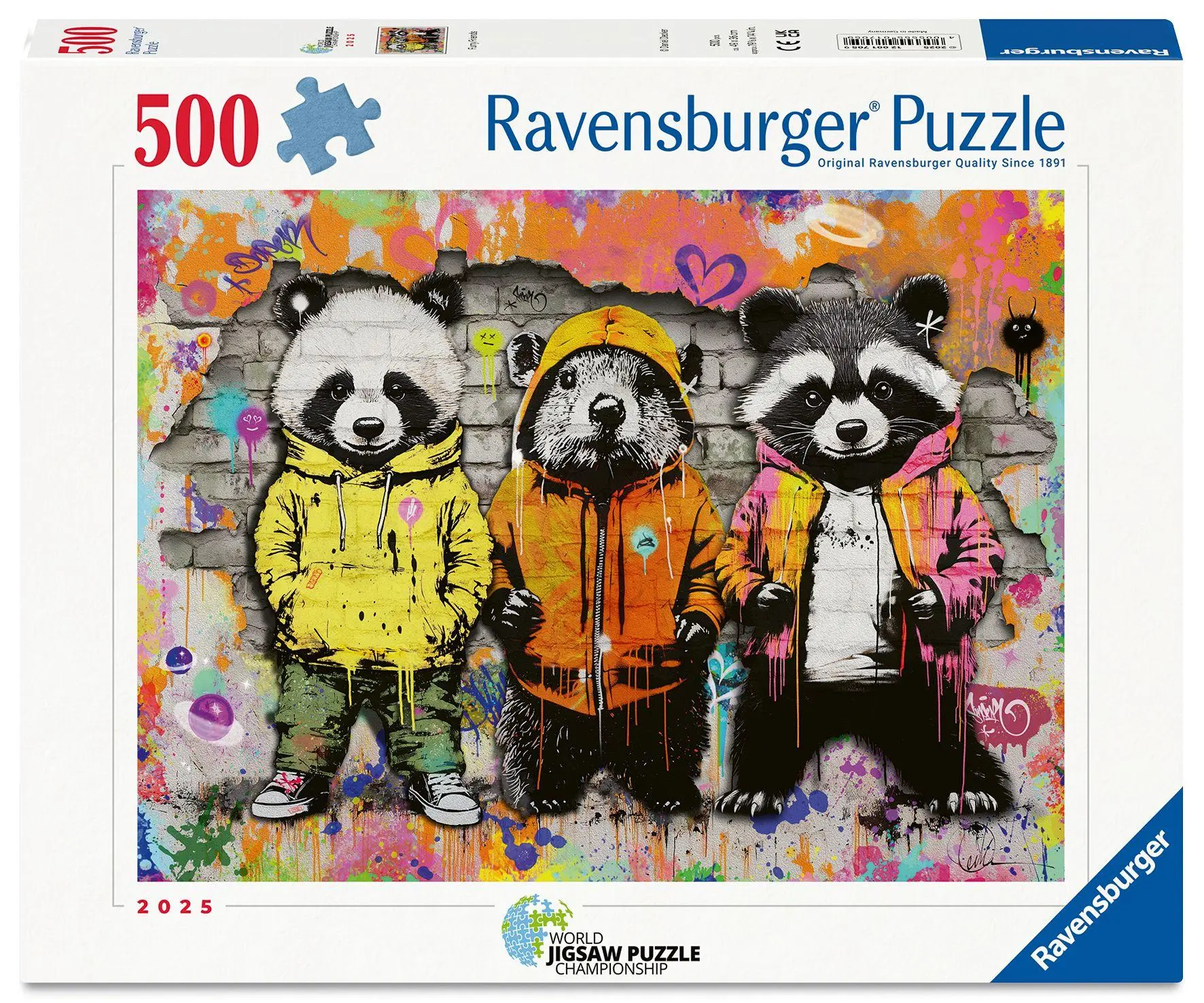 Cover: 4005555017059 | Erwachsenenpuzzle 500 Teile - Flauschige Freunde | Spiel | 12001705