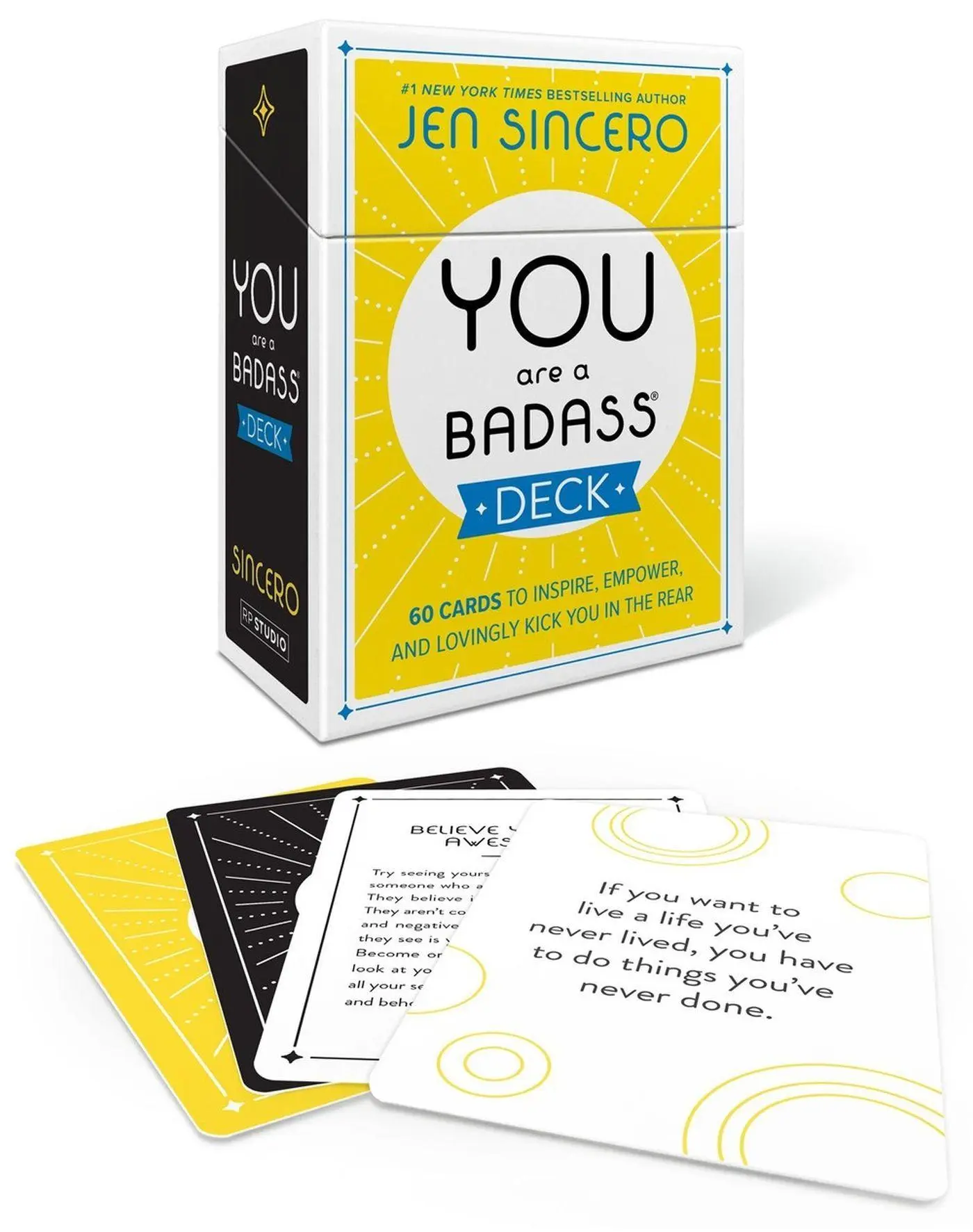 Cover: 9780762487059 | You Are a Badass® Deck | Jen Sincero | RP Studio | 967299 | Englisch