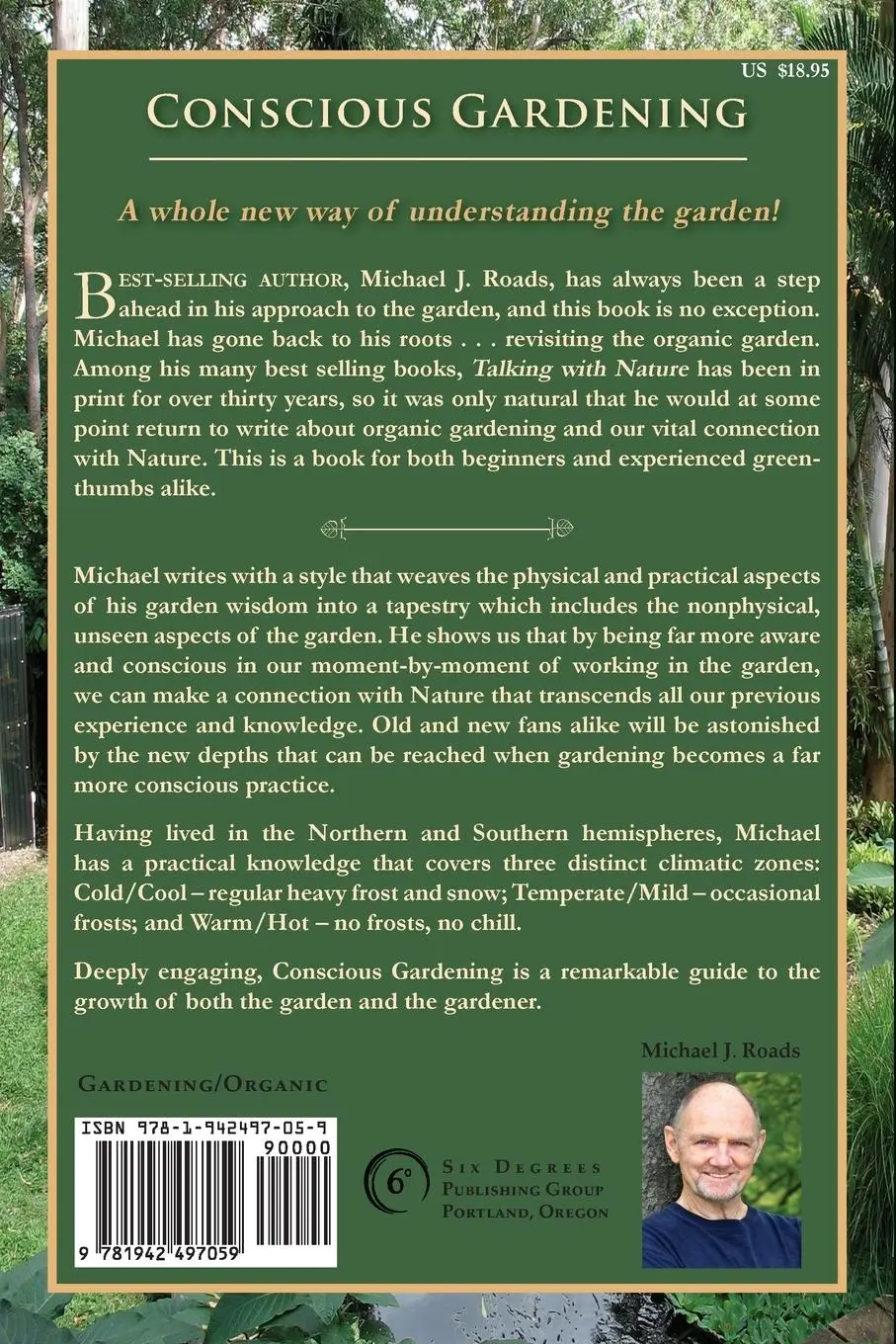 Rückseite: 9781942497059 | Conscious Gardening | Michael J. Roads | Taschenbuch | Englisch | 2015