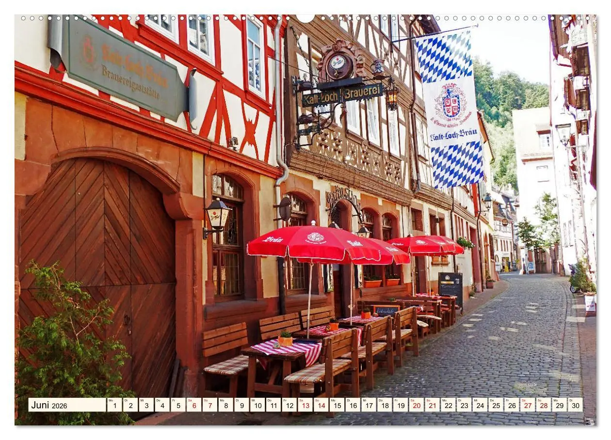 Bild: 9783457717059 | Liebenswertes Miltenberg am Main (hochwertiger Premium Wandkalender...