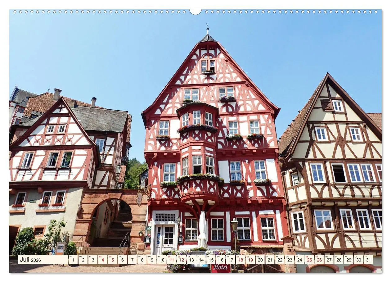 Bild: 9783457717059 | Liebenswertes Miltenberg am Main (hochwertiger Premium Wandkalender...
