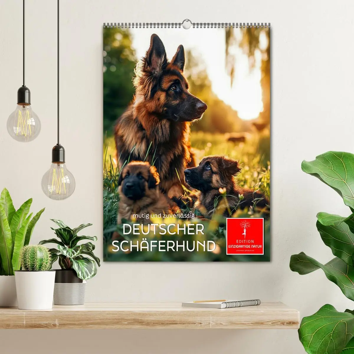 Bild: 9783516287059 | Deutscher Schäferhund - mutig und zuverlässig (Wandkalender 2026...