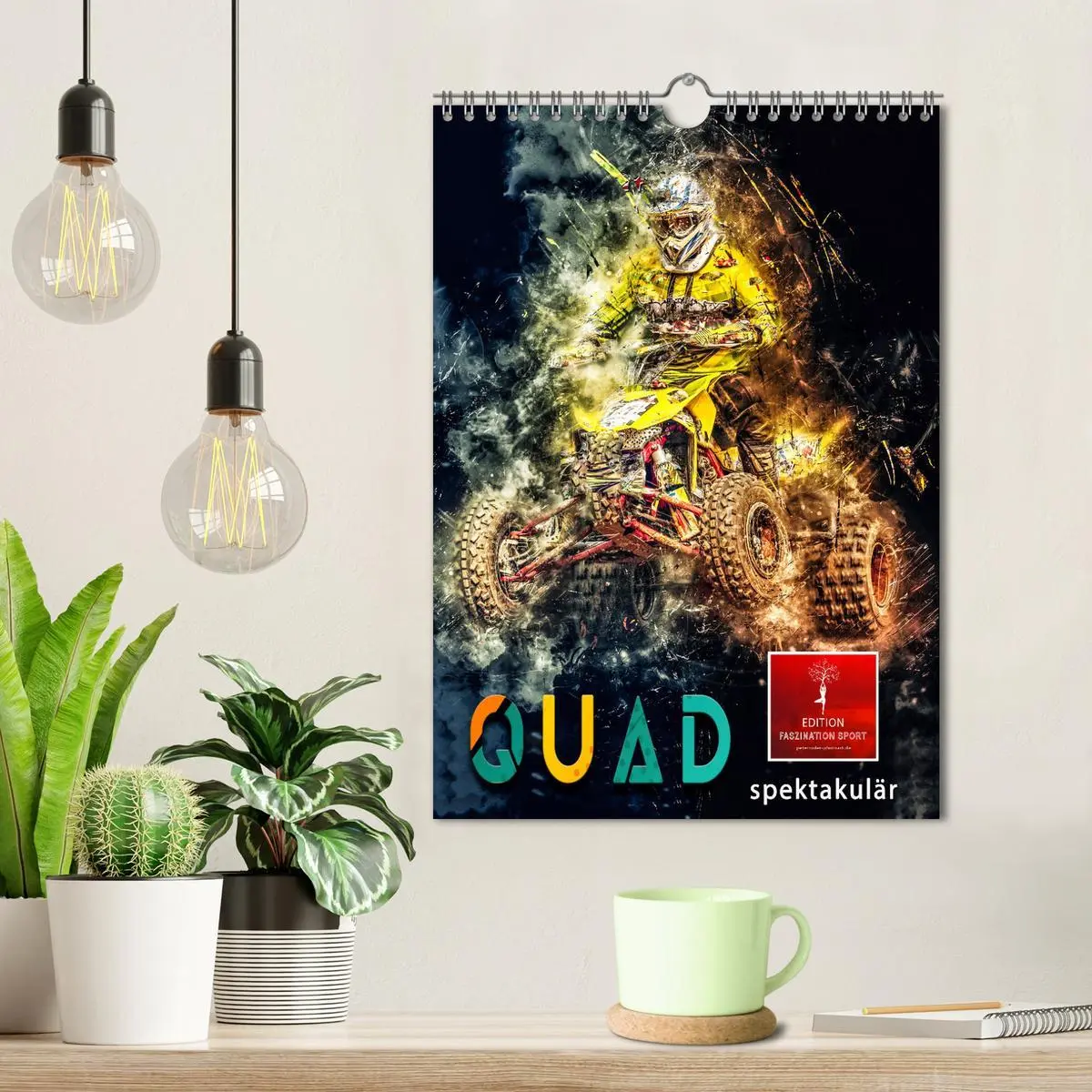 Bild: 9783516357059 | Quad spektakulär (Wandkalender 2026 DIN A4 hoch), CALVENDO...
