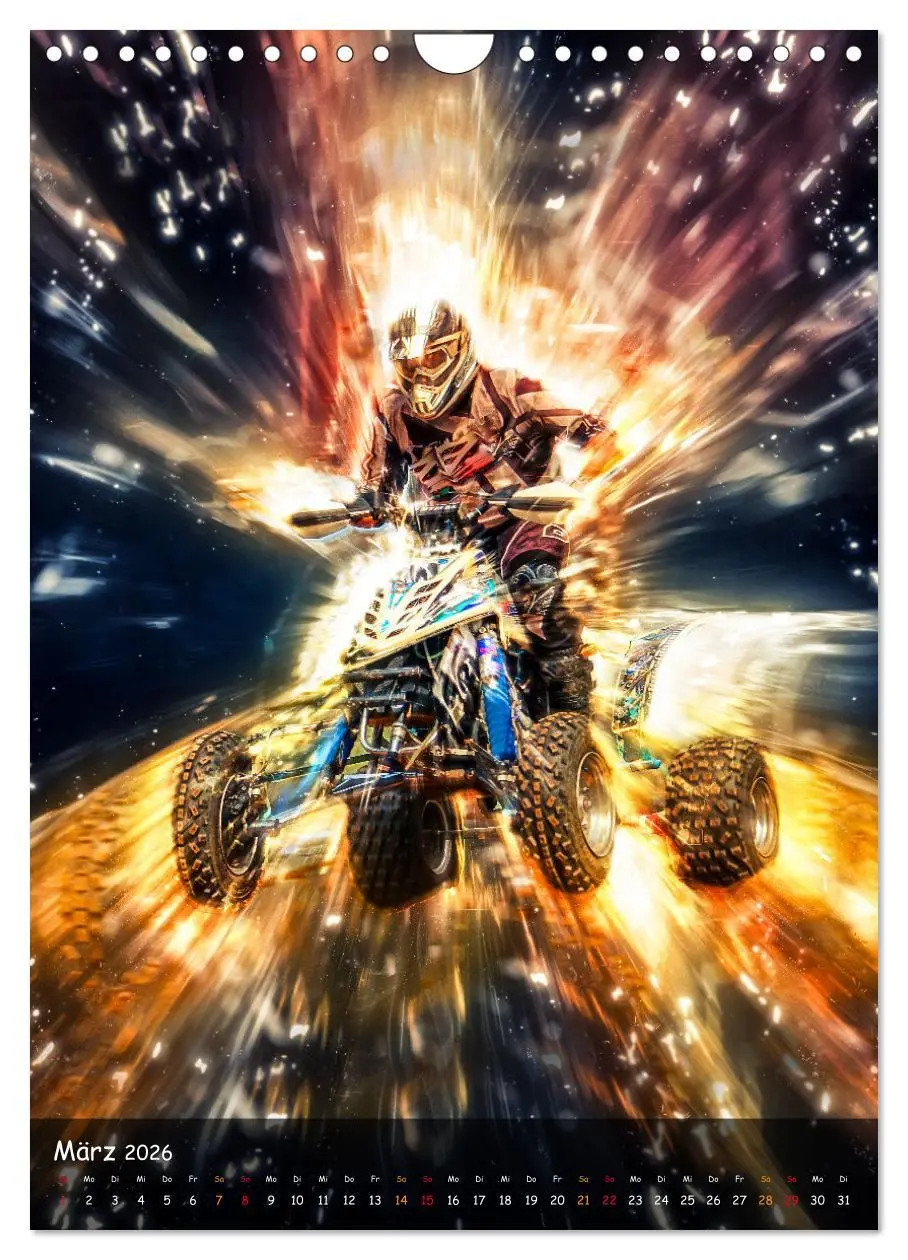 Bild: 9783516357059 | Quad spektakulär (Wandkalender 2026 DIN A4 hoch), CALVENDO...