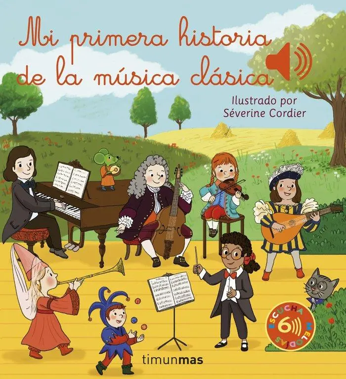 Cover: 9788408257059 | Mi primera historia de la música clásica | Taschenbuch | Spanisch