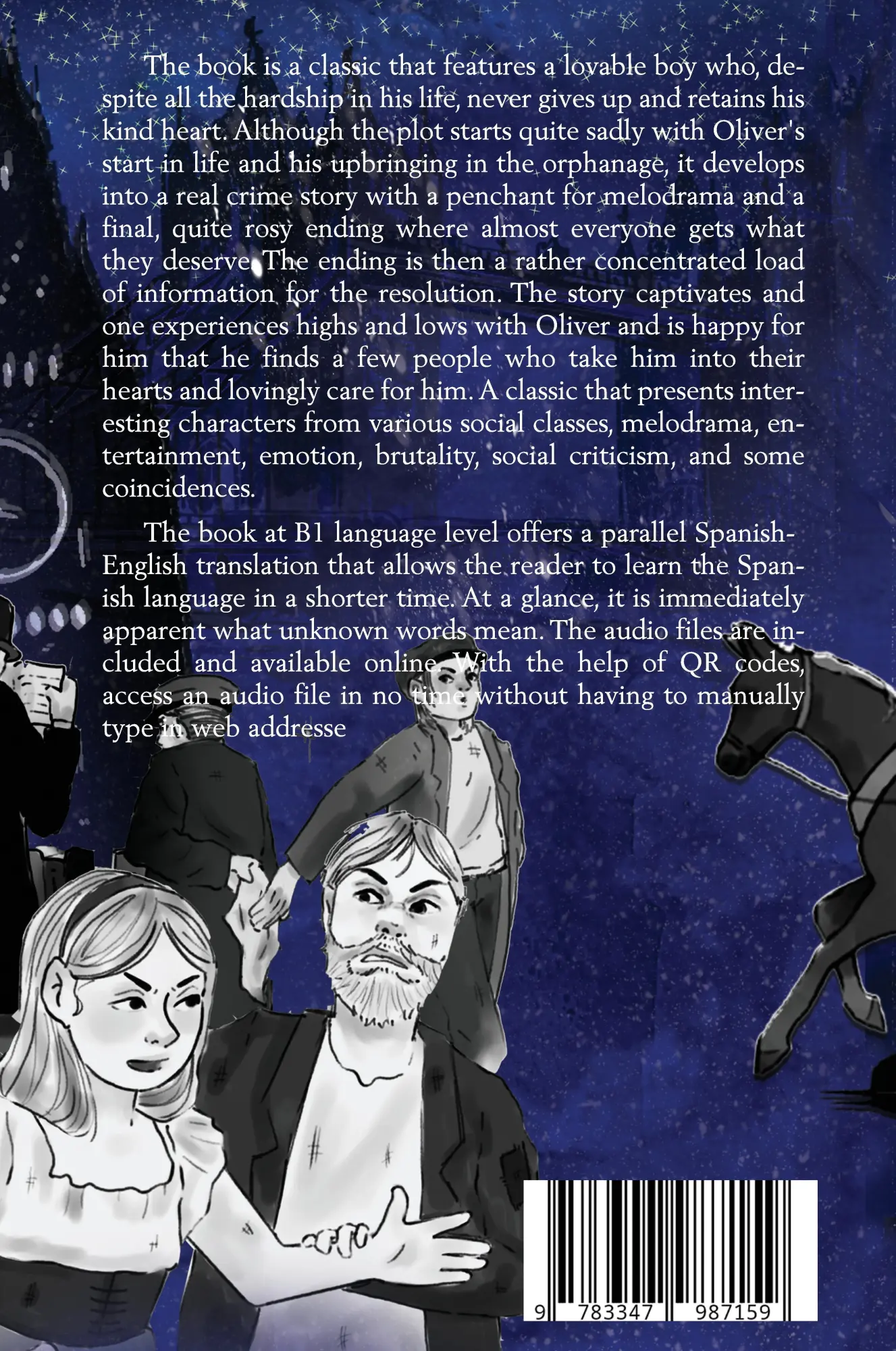 Rückseite: 9783347987159 | Learn Spanish with Las Aventuras de Oliver Twist | Charles Dickens