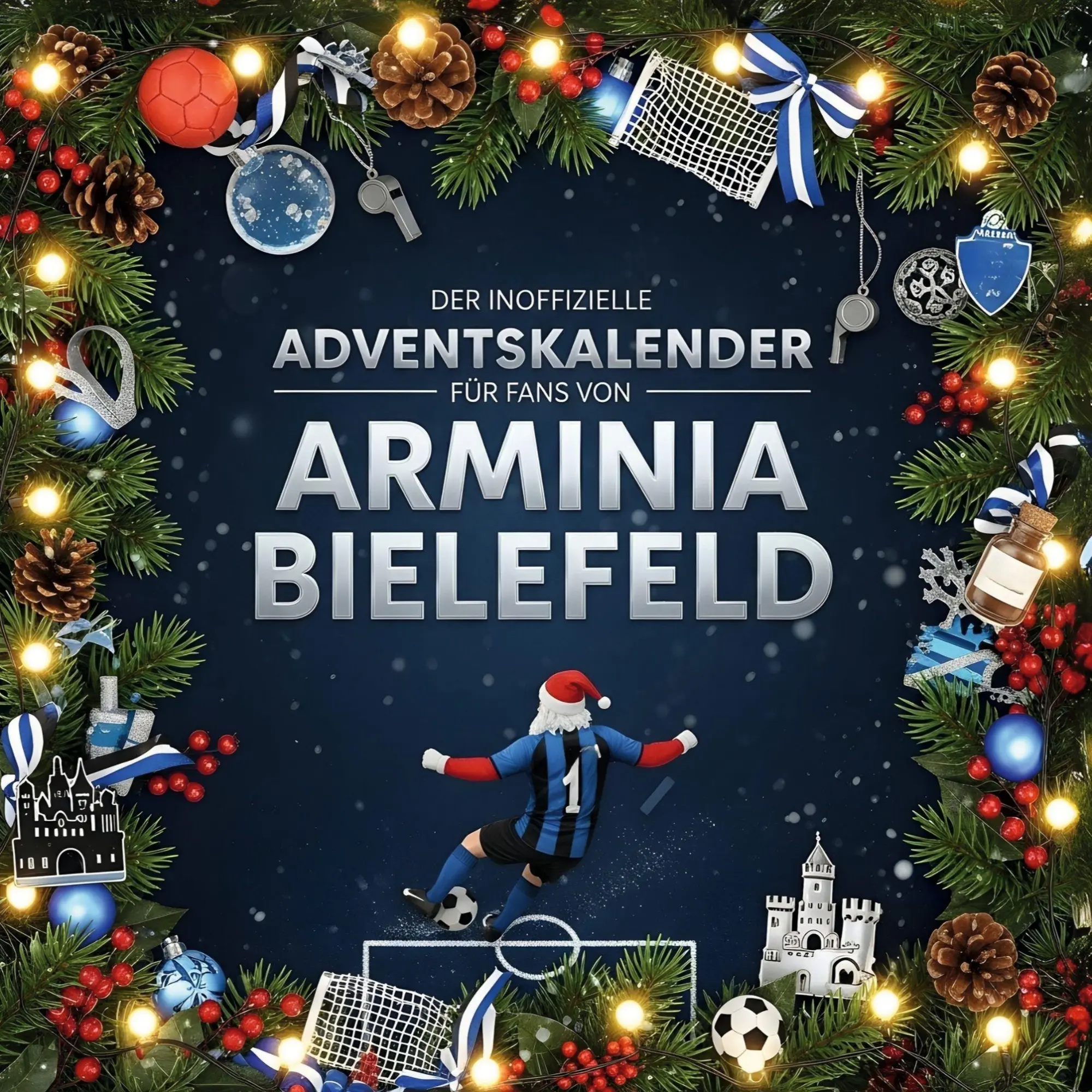 Cover: 9783695307159 | Der inoffizielle Adventskalender für Fans von Arminia Bielefeld | Buch