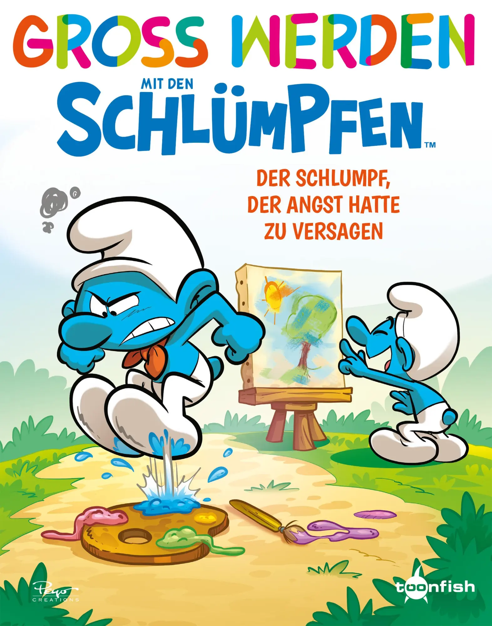 Cover: 9783987217159 | Groß werden mit den Schlümpfen: Der Schlumpf, der Angst hatte zu...