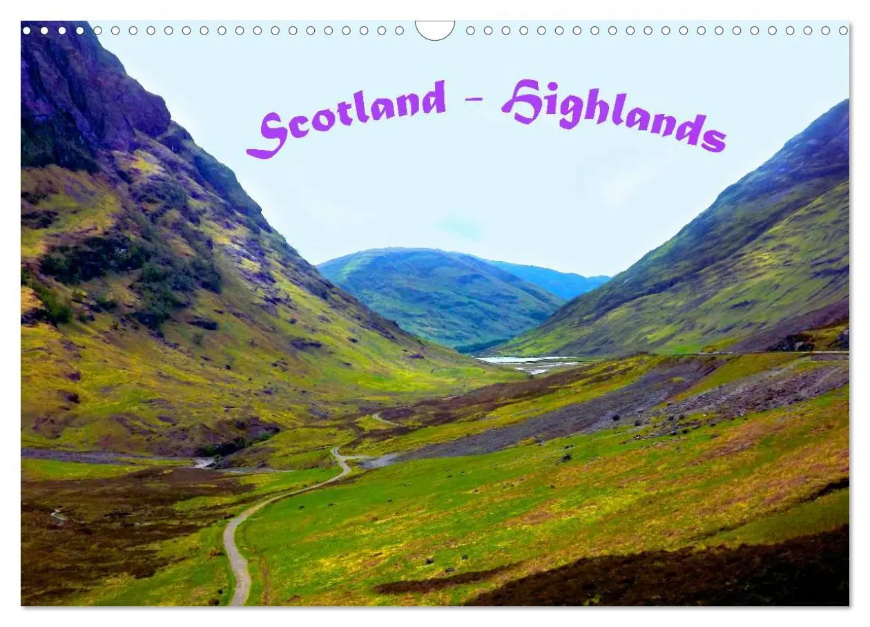 Cover: 9783516197259 | Scotland - Highlands (Wandkalender 2026 DIN A3 quer), CALVENDO...