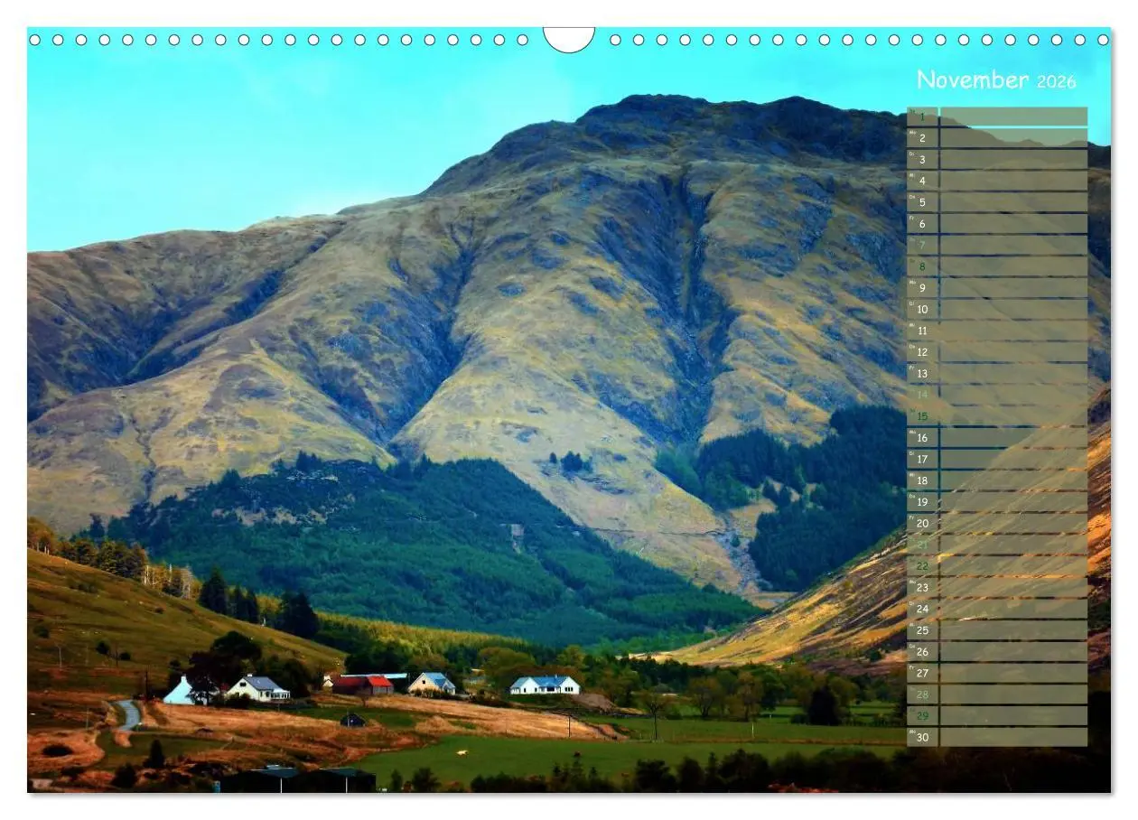 Bild: 9783516197259 | Scotland - Highlands (Wandkalender 2026 DIN A3 quer), CALVENDO...