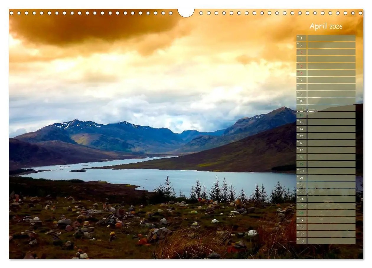 Bild: 9783516197259 | Scotland - Highlands (Wandkalender 2026 DIN A3 quer), CALVENDO...