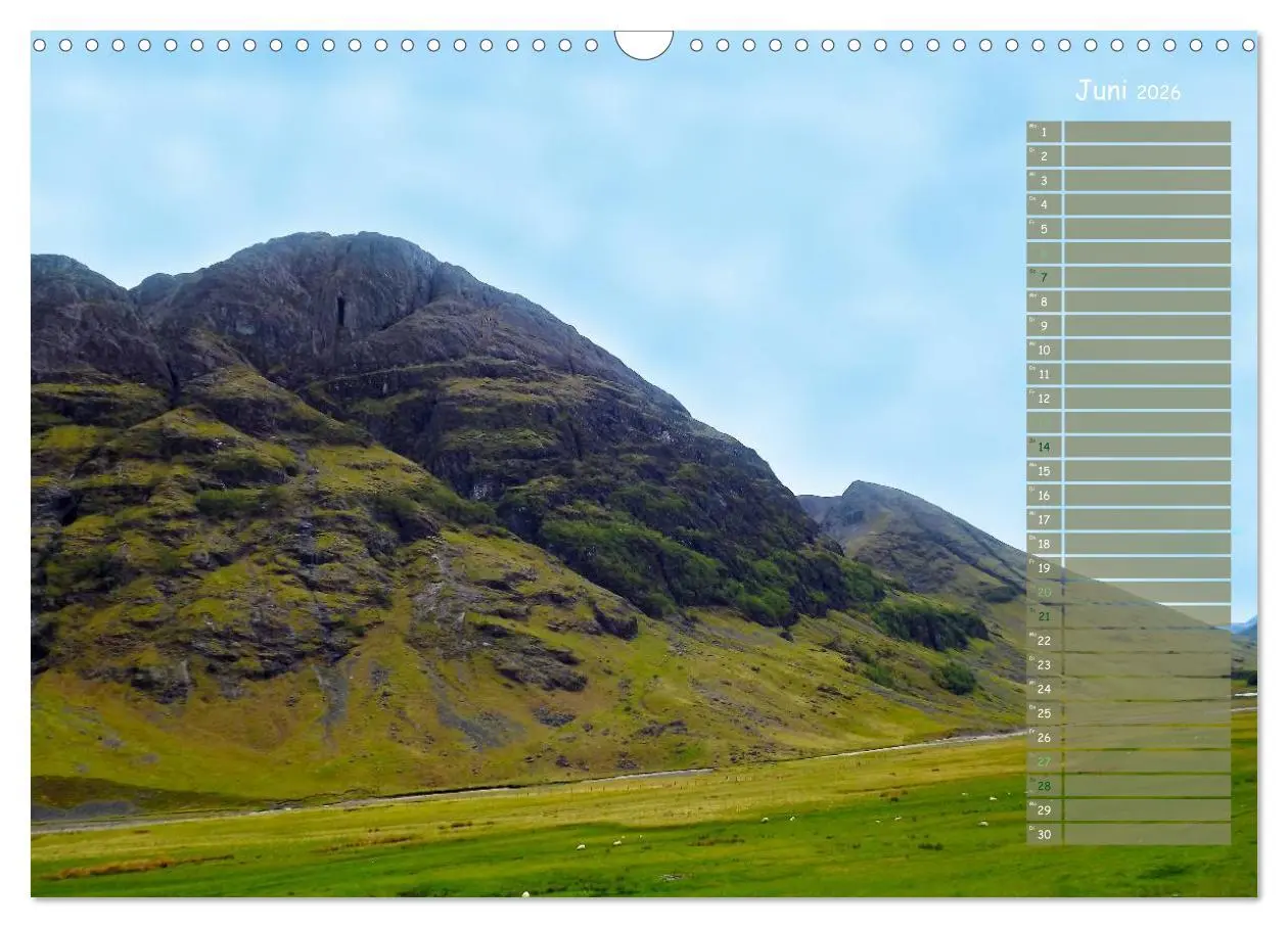 Bild: 9783516197259 | Scotland - Highlands (Wandkalender 2026 DIN A3 quer), CALVENDO...