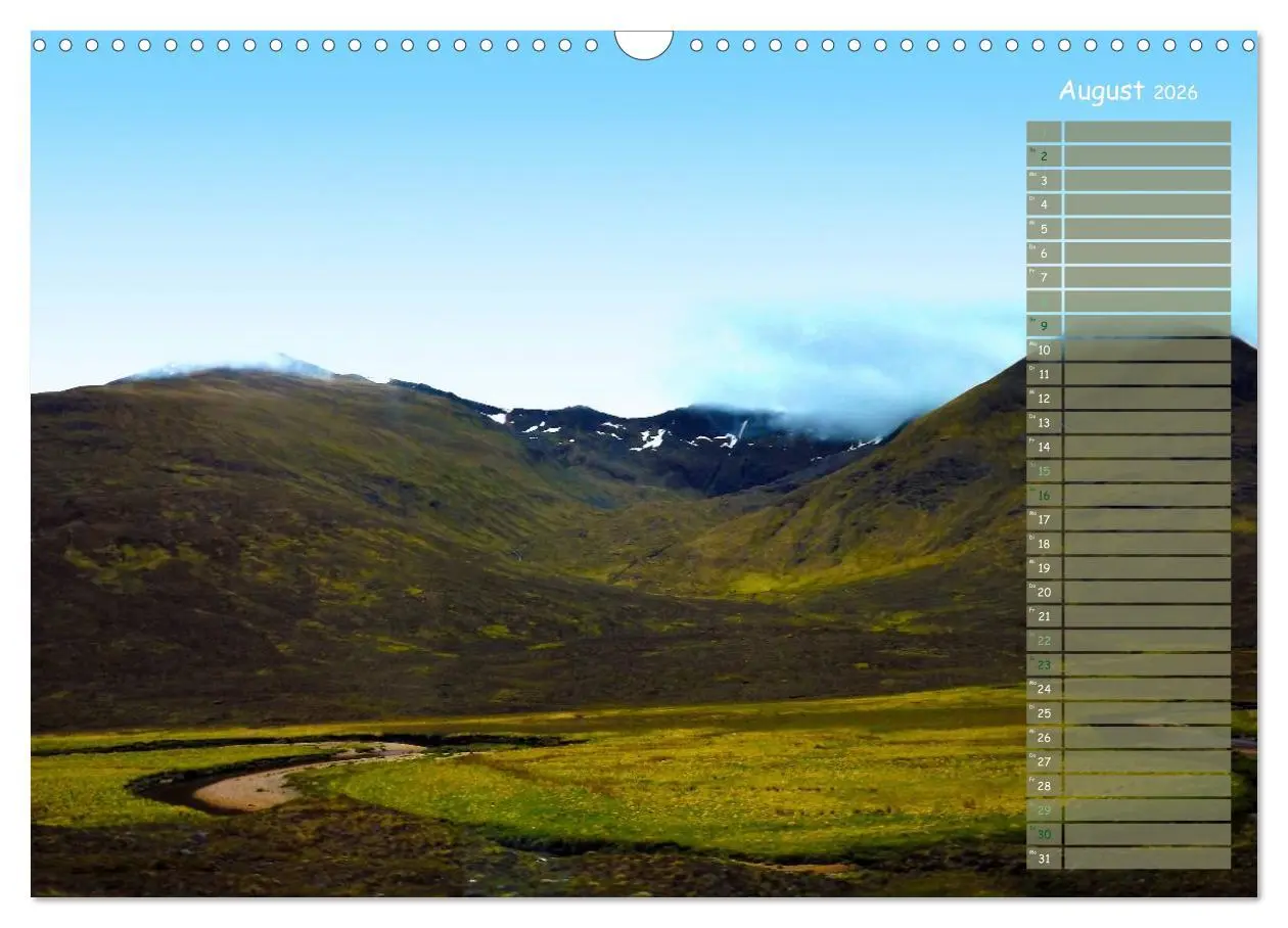 Bild: 9783516197259 | Scotland - Highlands (Wandkalender 2026 DIN A3 quer), CALVENDO...