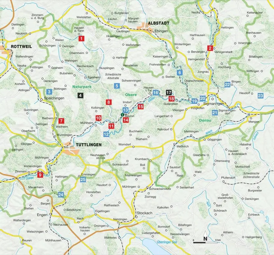 Bild: 9783862467259 | Erlebnis-Wanderungen im Naturpark Obere Donau | Dieter Buck | Buch
