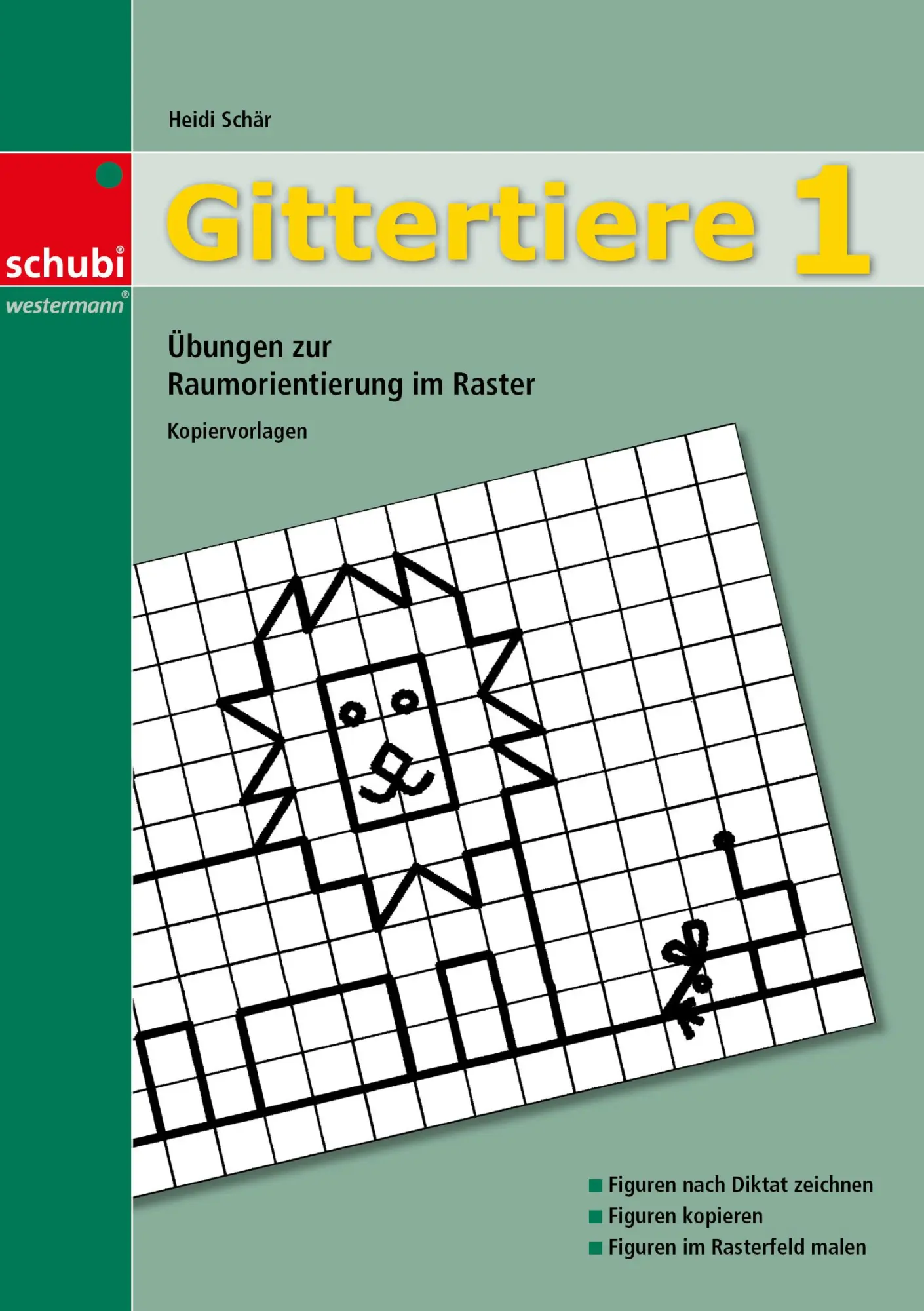 Cover: 9783039767359 | Gittertiere 1 | Übungen zur Raumorientierung im Raster | Heidi Schär