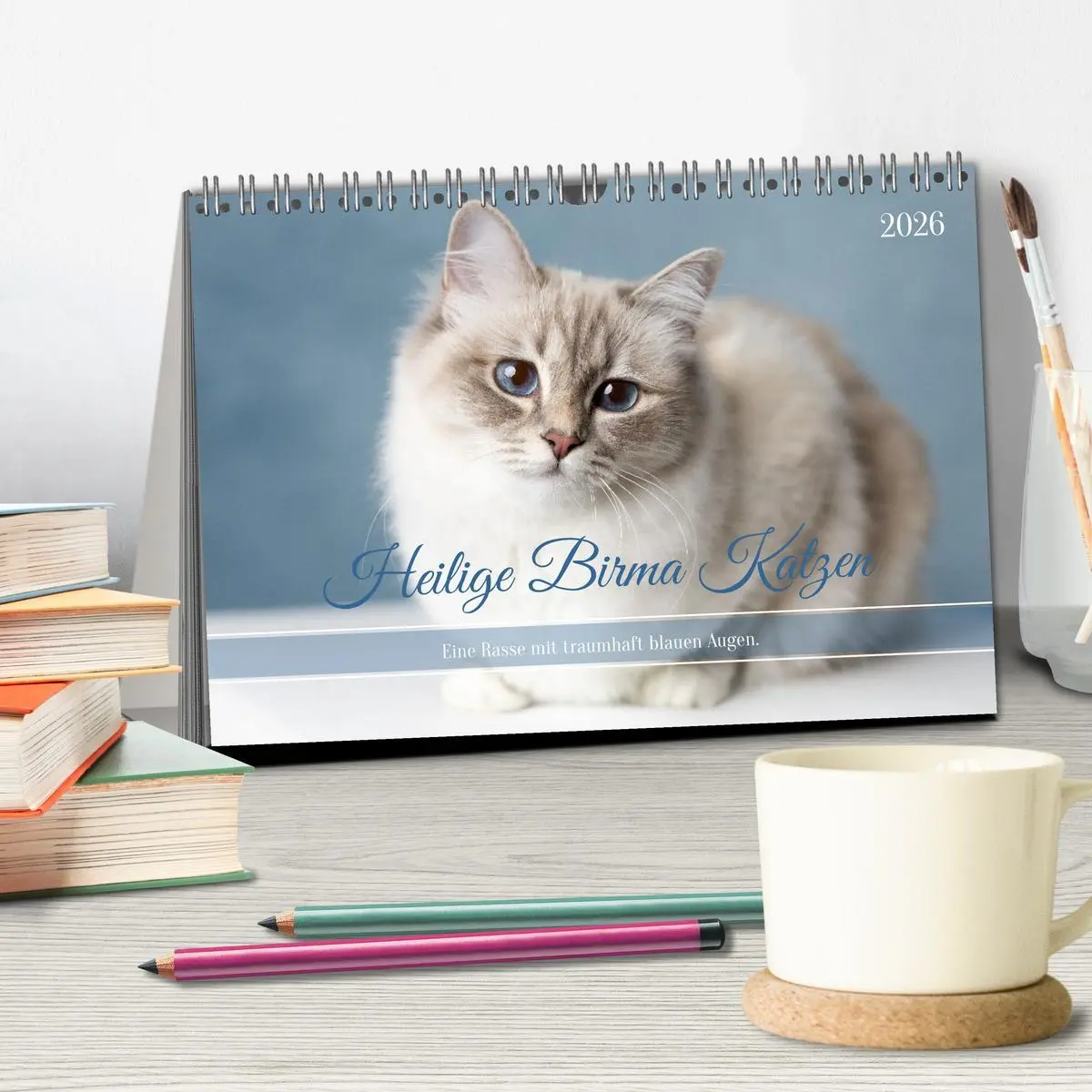 Bild: 9783516637359 | Heilige Birma Katzen - Eine Rasse mit traumhaft blauen Augen....