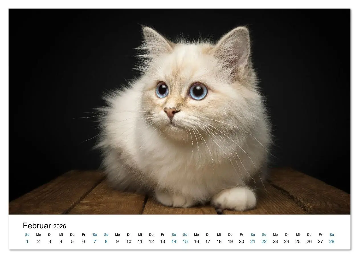 Bild: 9783516637359 | Heilige Birma Katzen - Eine Rasse mit traumhaft blauen Augen....