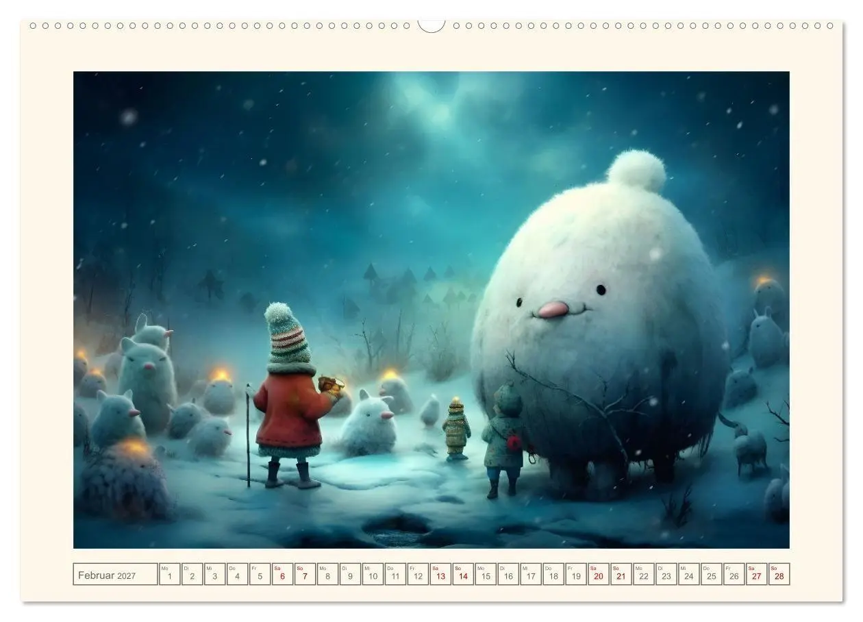 Bild: 9783569277359 | Fabelhafte fremde Welten (hochwertiger Premium Wandkalender 2027...