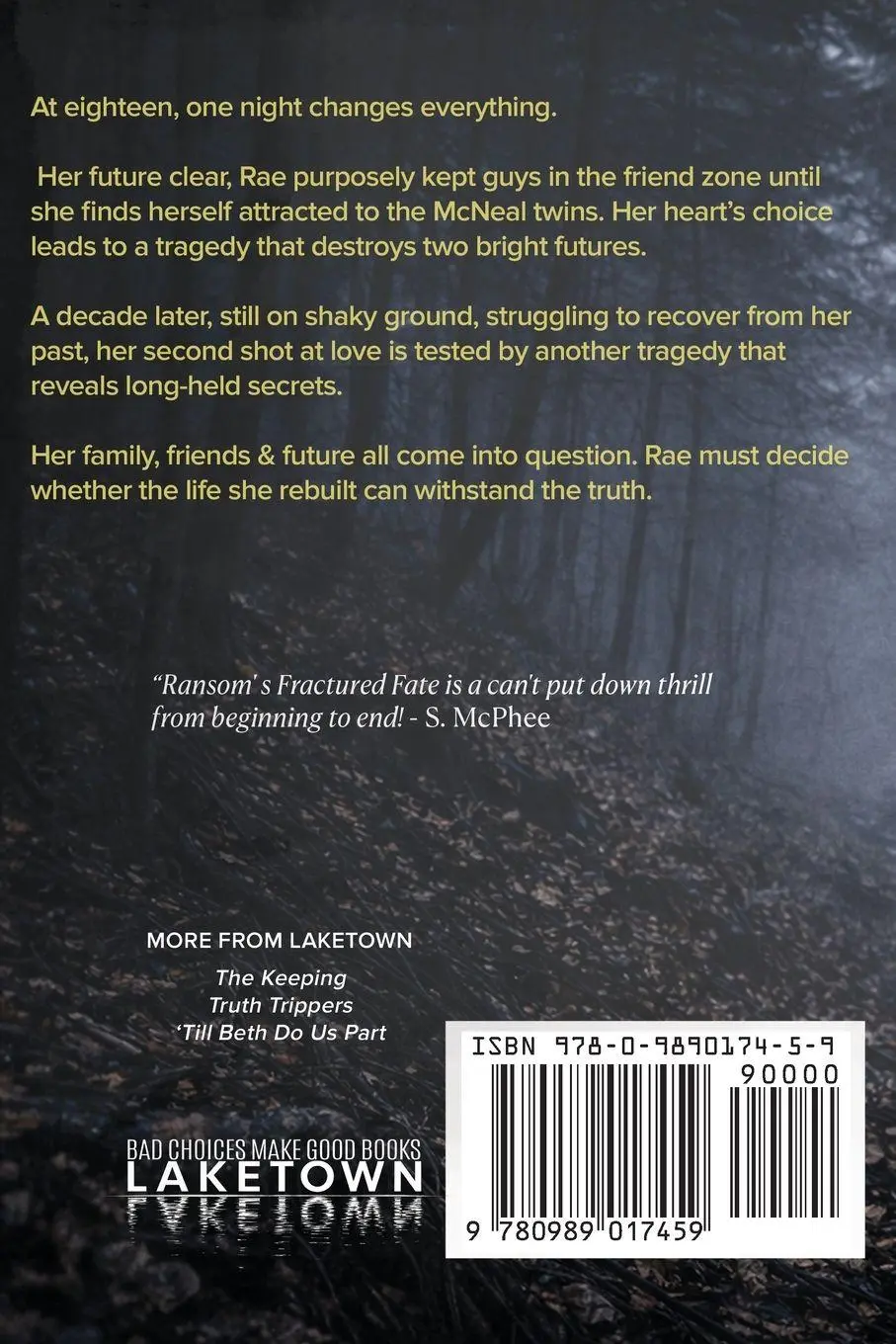 Rückseite: 9780989017459 | Fractured Fate | Rochelle Ransom | Taschenbuch | Englisch | 2026