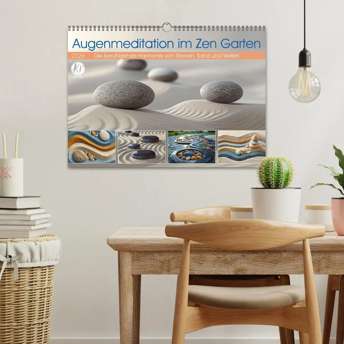 Bild: 9783457397459 | Augenmeditation im Zen Garten (Wandkalender 2026 DIN A3 quer),...