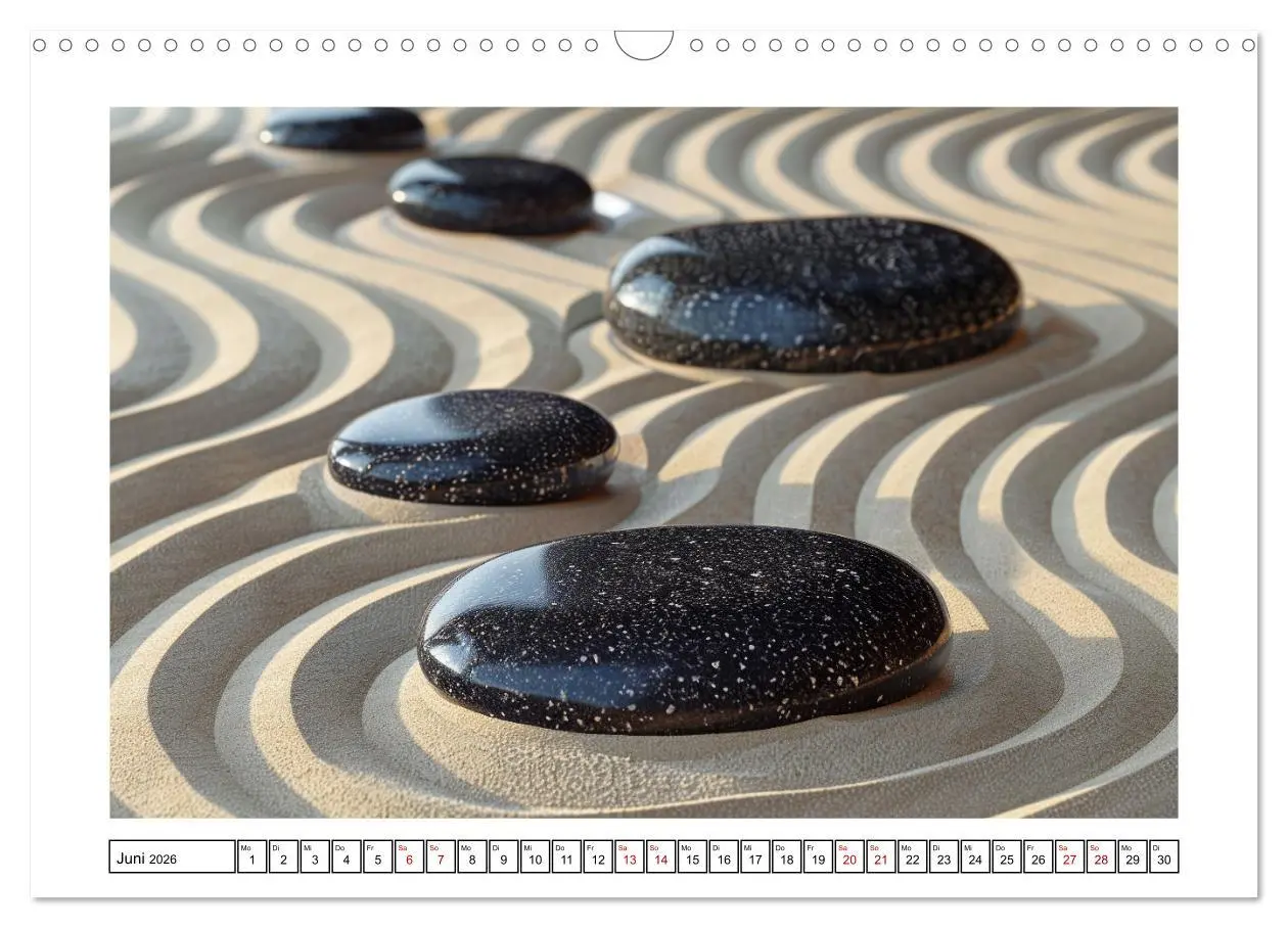 Bild: 9783457397459 | Augenmeditation im Zen Garten (Wandkalender 2026 DIN A3 quer),...