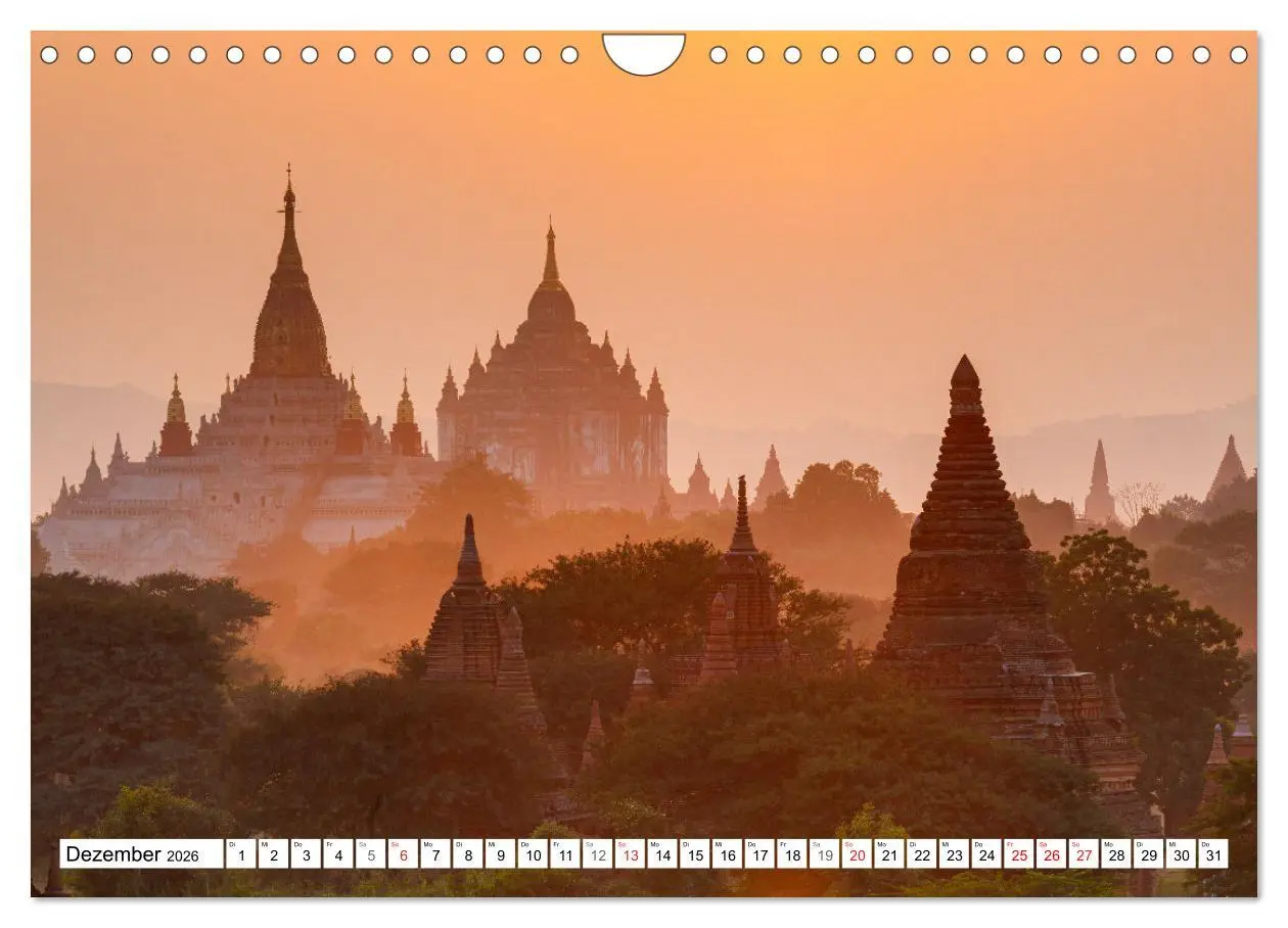 Bild: 9783457537459 | Wunderbares Myanmar (Wandkalender 2026 DIN A4 quer), CALVENDO...