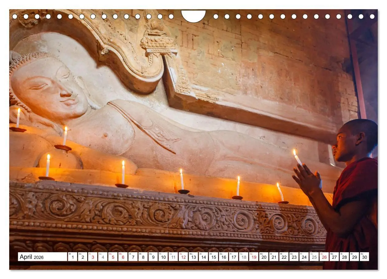 Bild: 9783457537459 | Wunderbares Myanmar (Wandkalender 2026 DIN A4 quer), CALVENDO...