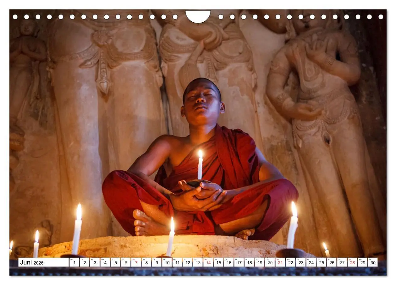 Bild: 9783457537459 | Wunderbares Myanmar (Wandkalender 2026 DIN A4 quer), CALVENDO...