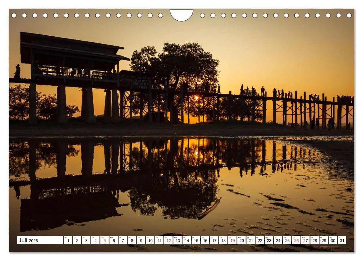 Bild: 9783457537459 | Wunderbares Myanmar (Wandkalender 2026 DIN A4 quer), CALVENDO...