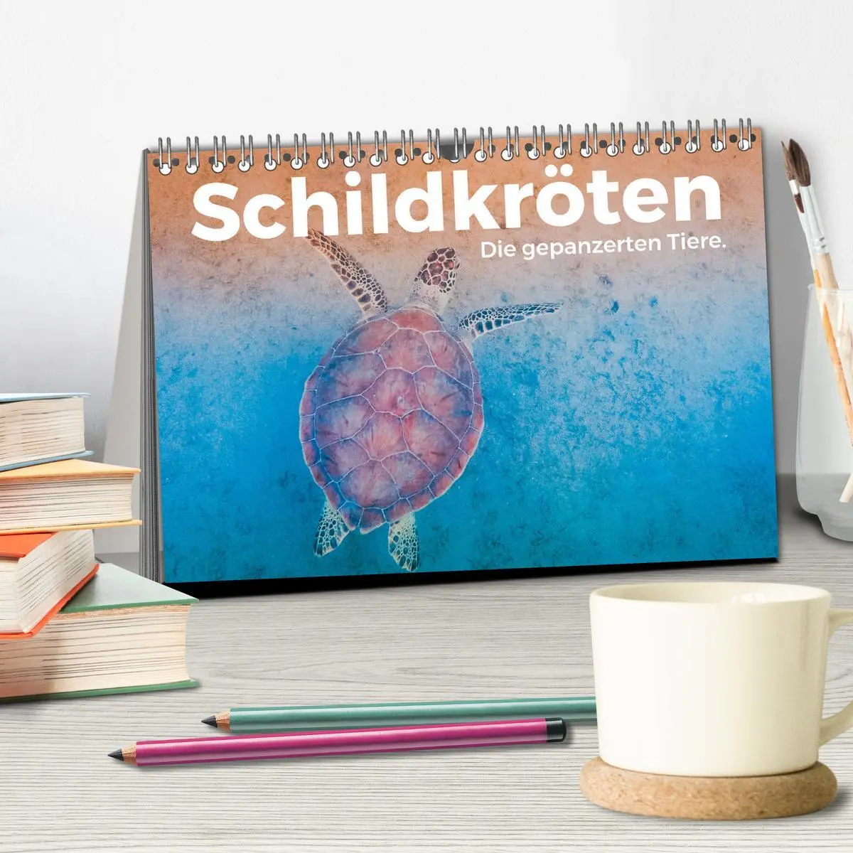 Bild: 9783457607459 | Schildkröten - Die gepanzerten Tiere. (Tischkalender 2026 DIN A5...