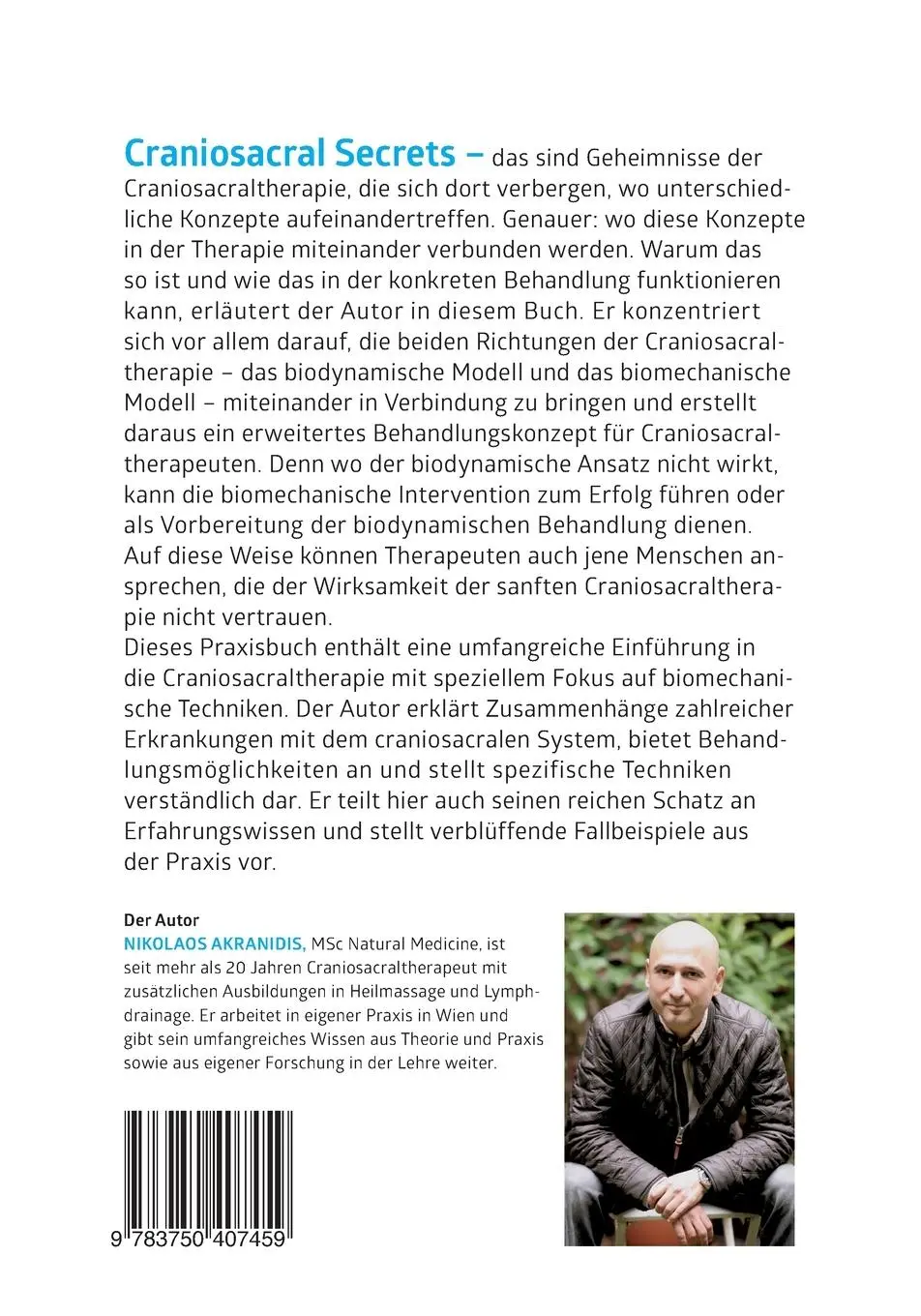 Rückseite: 9783750407459 | Craniosacral Secrets | Nikolaos Akranidis | Taschenbuch | 220 S.