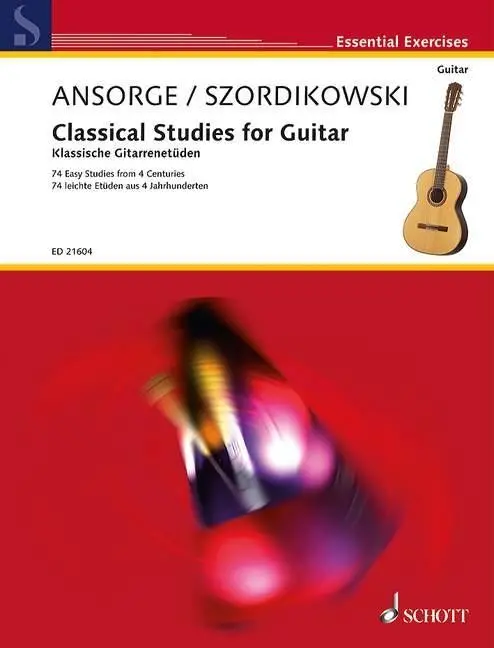 Cover: 9783795747459 | Classical Studies for Guitar/Klassische Gitarrenetüden | Szordikowski
