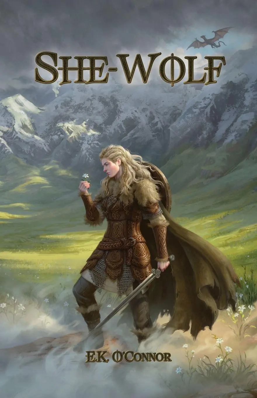 Cover: 9798991947459 | She-Wolf - A Saphhic Beowulf Retelling | E. K. O'Connor | Taschenbuch