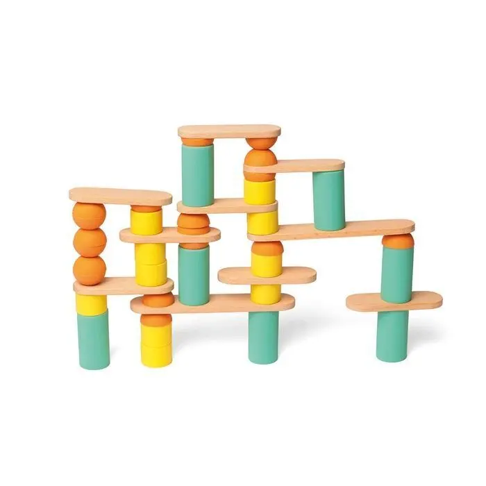 Bild: 3770012737559 | OPPI TOYS - Stix Konstruktionsspielzeug 60-teilig | Deutsch | 2025