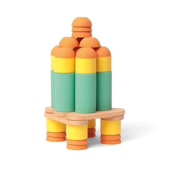 Bild: 3770012737559 | OPPI TOYS - Stix Konstruktionsspielzeug 60-teilig | Deutsch | 2025