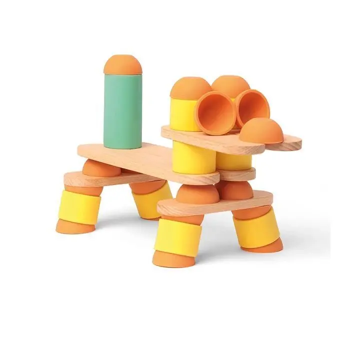 Bild: 3770012737559 | OPPI TOYS - Stix Konstruktionsspielzeug 60-teilig | Deutsch | 2025