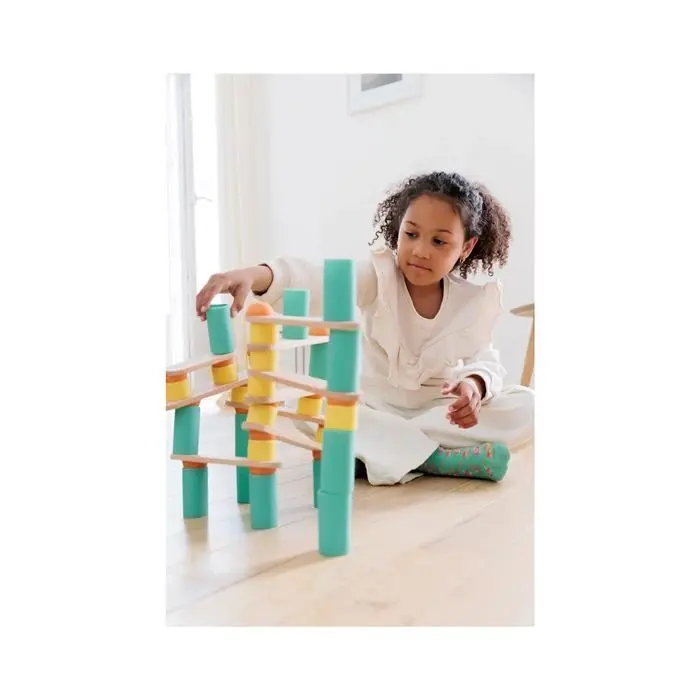 Bild: 3770012737559 | OPPI TOYS - Stix Konstruktionsspielzeug 60-teilig | Deutsch | 2025