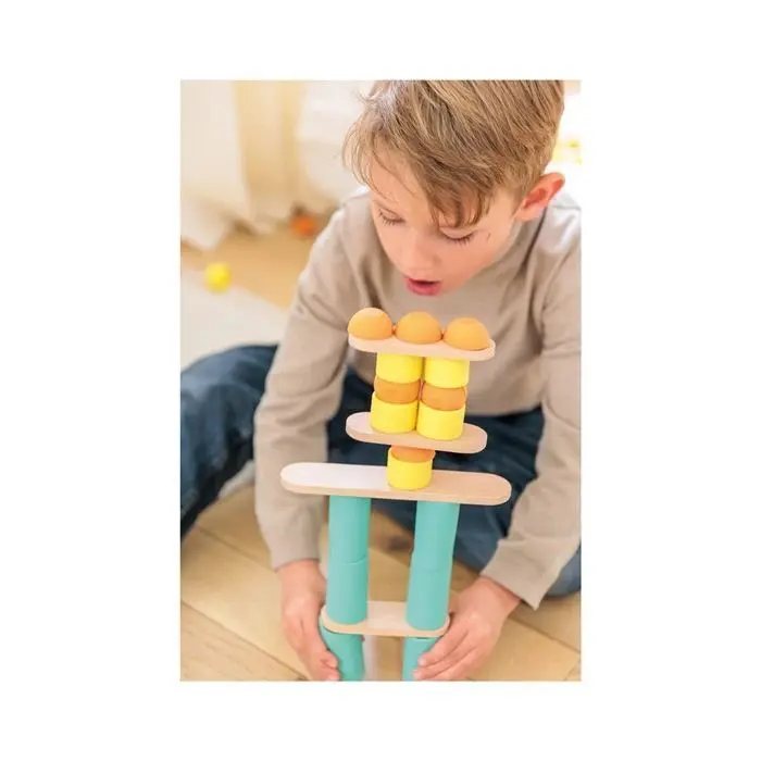 Bild: 3770012737559 | OPPI TOYS - Stix Konstruktionsspielzeug 60-teilig | Deutsch | 2025