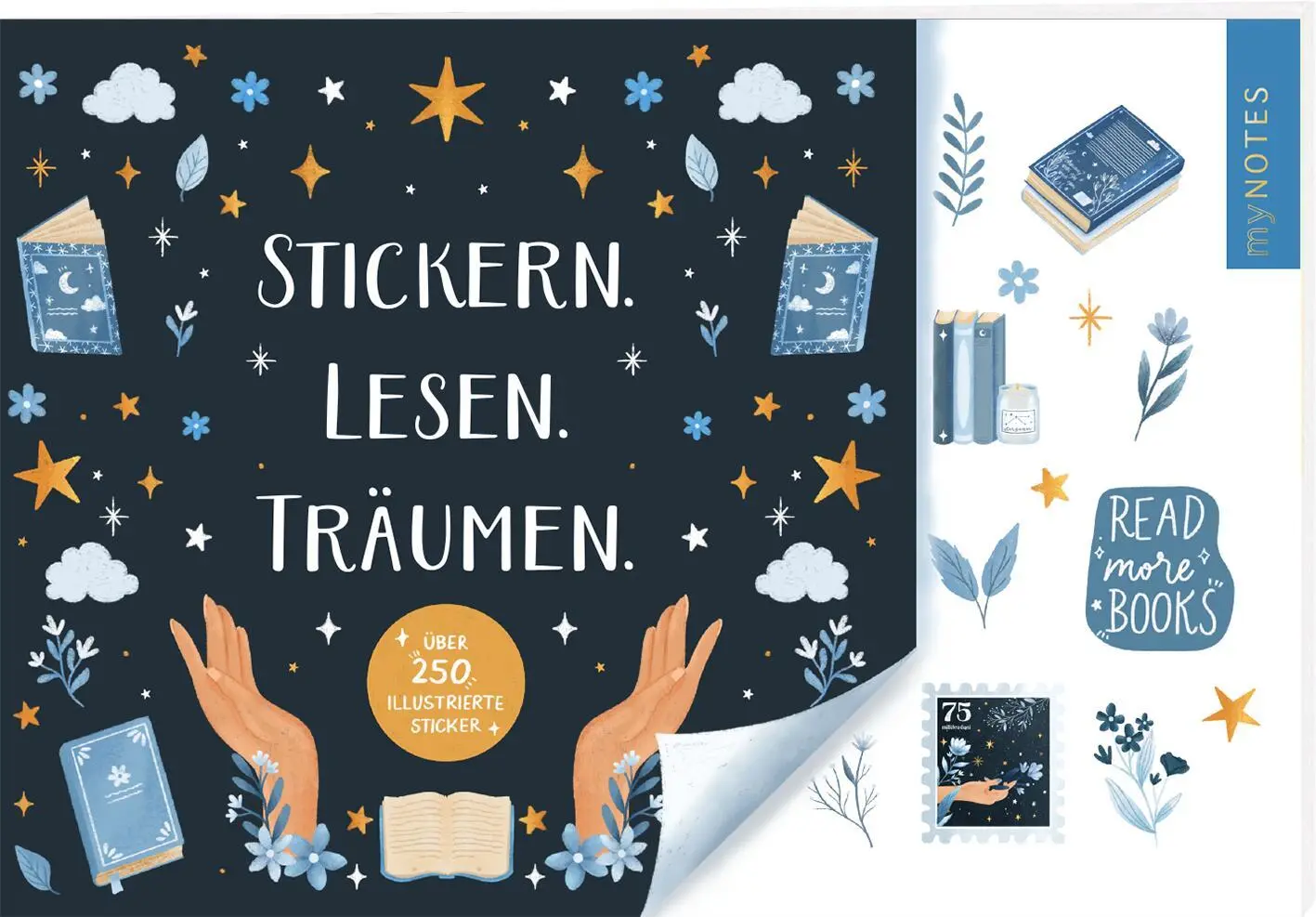 Cover: 4014489137559 | myNOTES Papeterie: Stickern. Lesen. Träumen. | Dan Lin | Broschüre