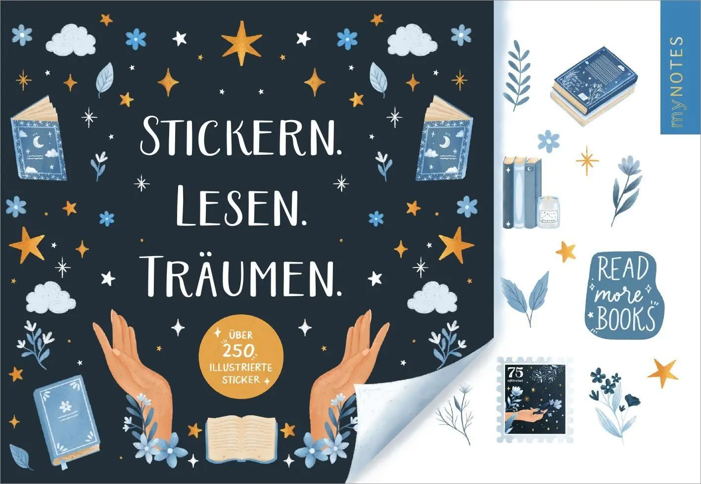 Bild: 4014489137559 | myNOTES Papeterie: Stickern. Lesen. Träumen. | Dan Lin | Broschüre